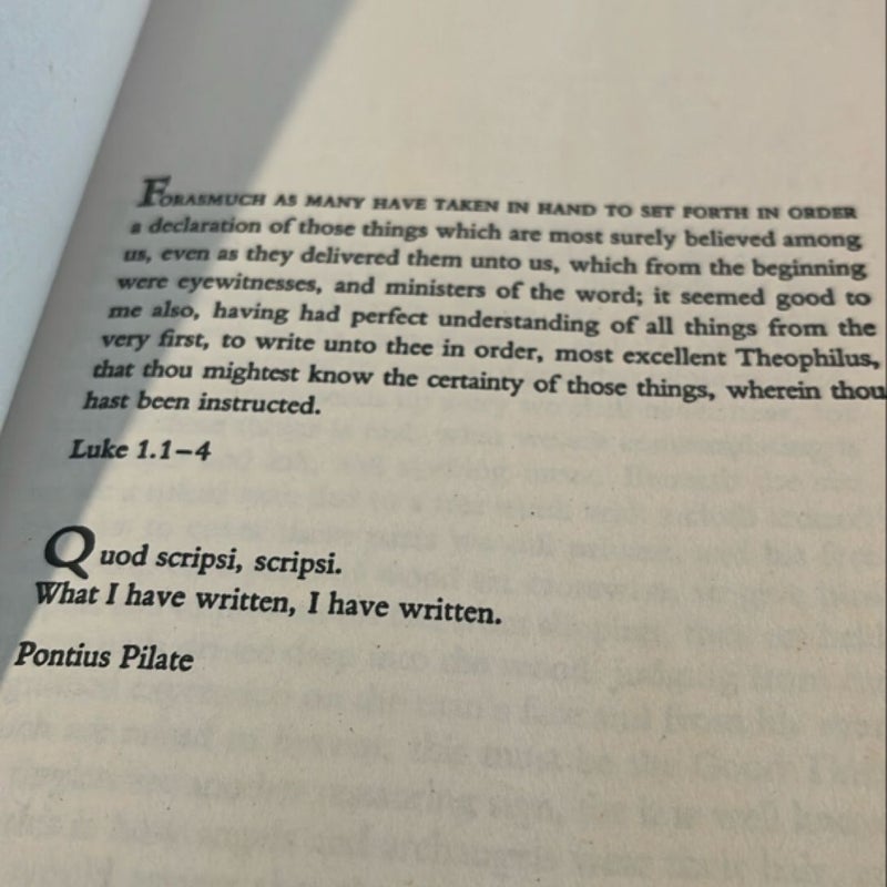 The Gospel According to Jesus Christ