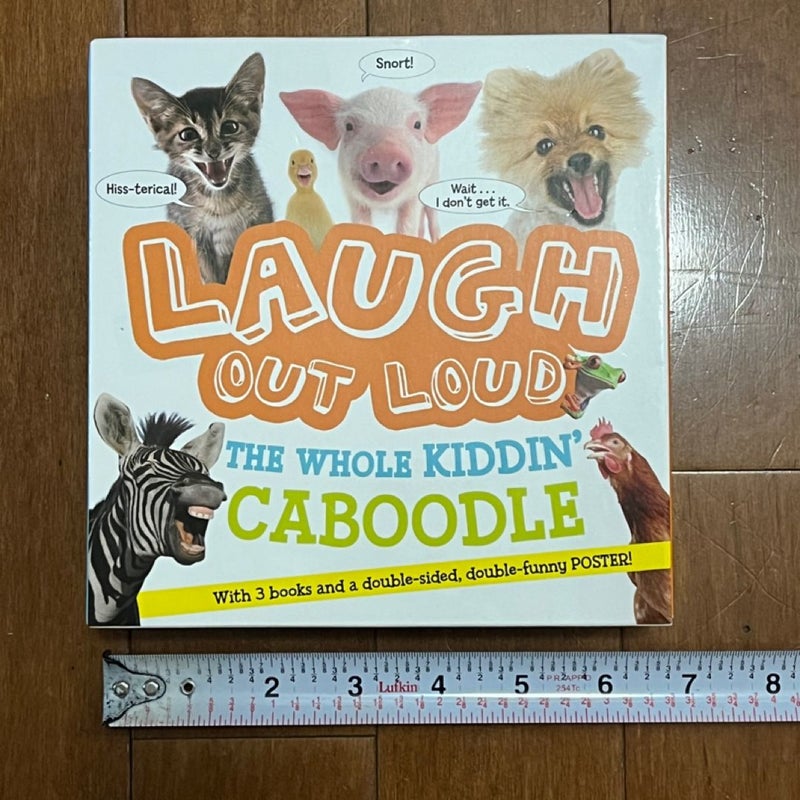 Laugh Out Loud the Whole Kiddin' Caboodle (with 3 Books and a Double-Sided, Double-funny POSTER!) (Boxed Set)