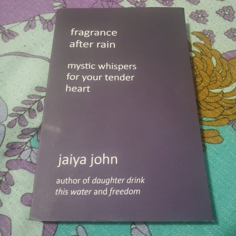 Fragrance after Rain