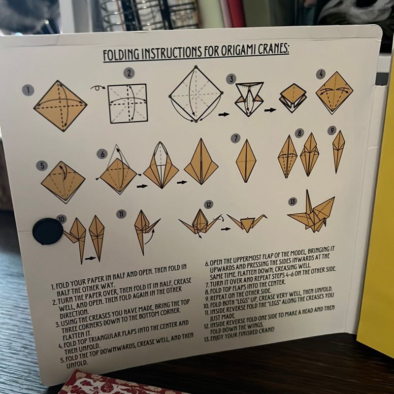 Owlcrate Misc. Oragami and Notepads
