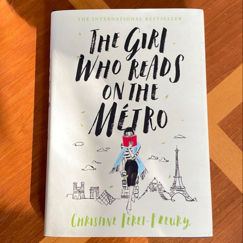 The Girl Who Reads on the Métro