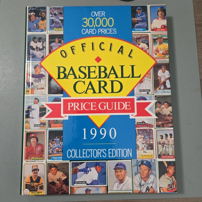 Official Baseball Card Price Guide 1990