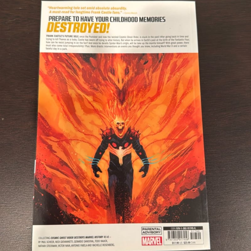 Cosmic Ghost Rider Destroys Marvel History by Gerardo Zaffino, Paul ...
