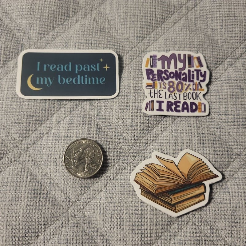 Book themed magnets 15 pack!