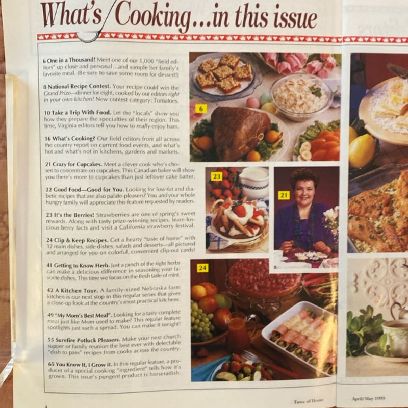 Taste of  Home Magazine (May 1993)