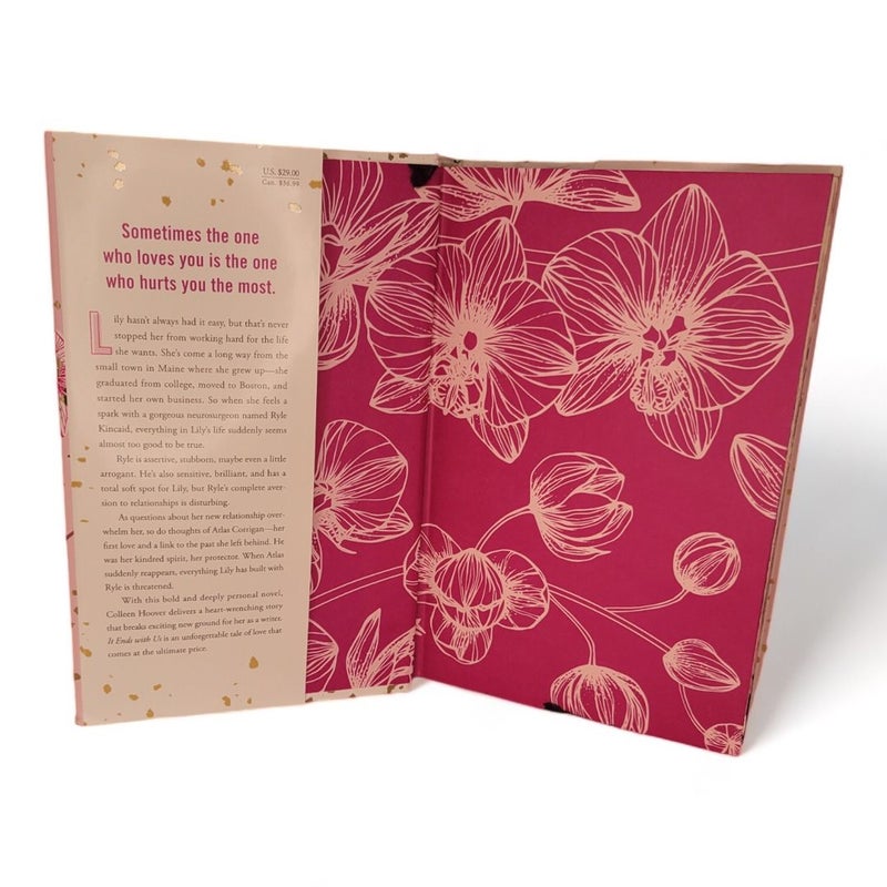It Ends With Us Special Edition Printed Flower Eges