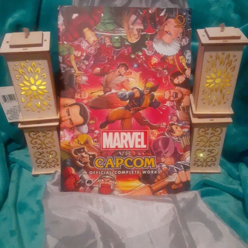 Marvel Vs Capcom Official complete Works art book by Udon