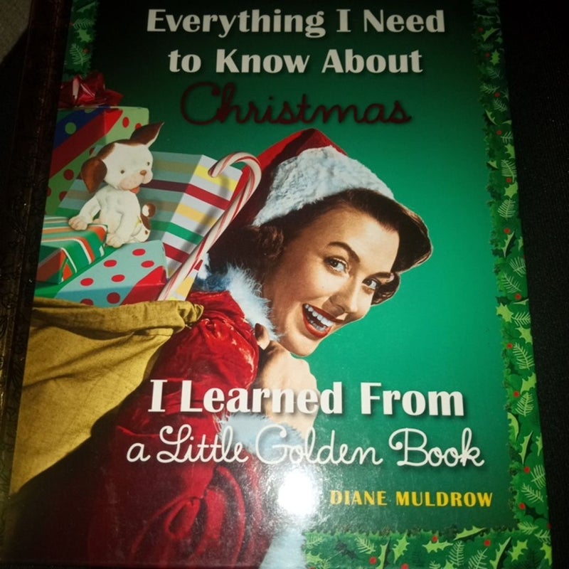 Everything i need to know about Christmas i learned from à little golden book