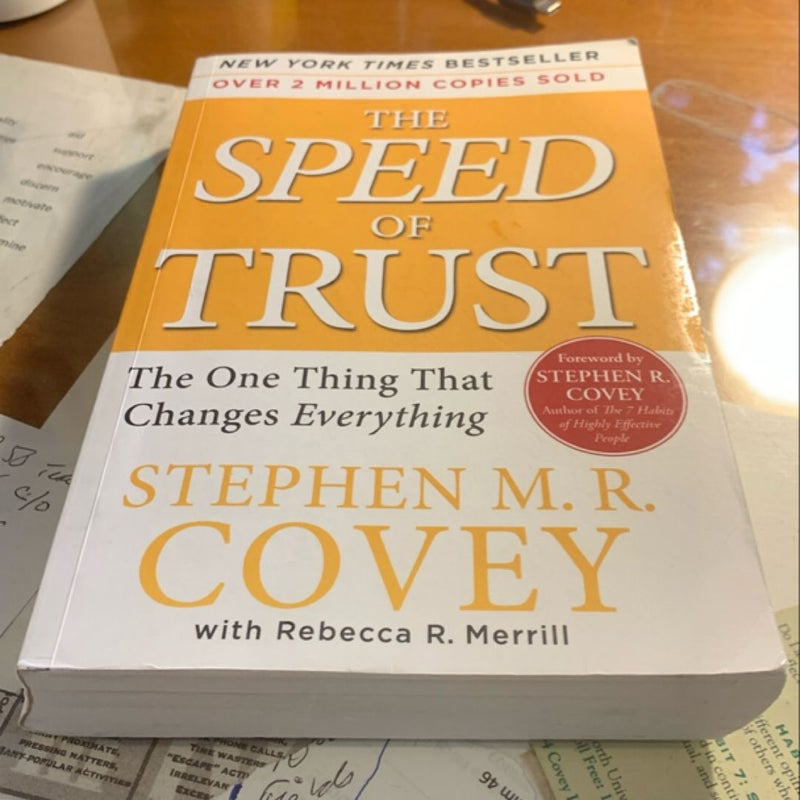 The SPEED of Trust