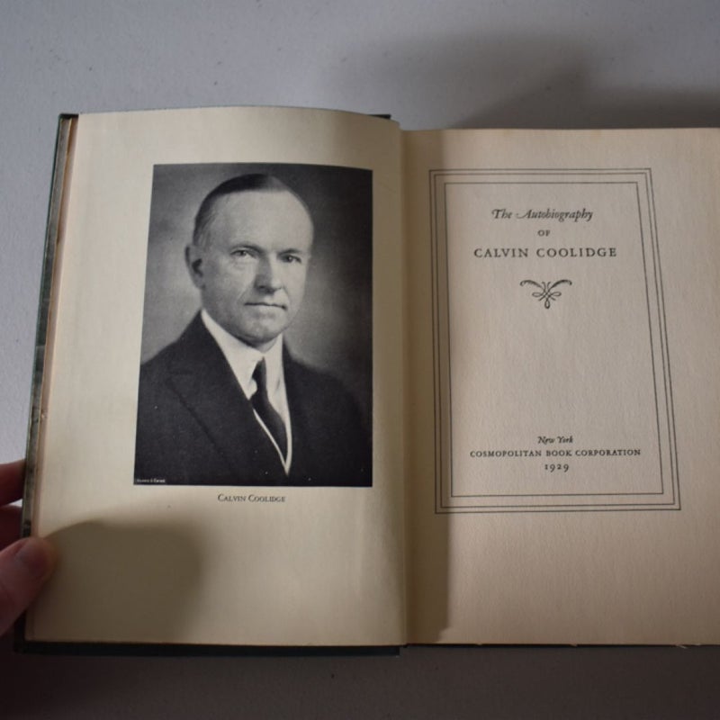 Have Faith In Massachusetts and The Autobiography Of Calvin Coolidge