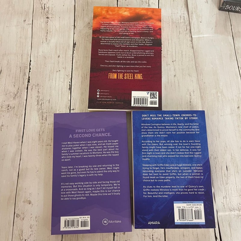 Devney Perry Book Bundle (Crossroads, Indigo Ridge & Steel King) PAPERBACK