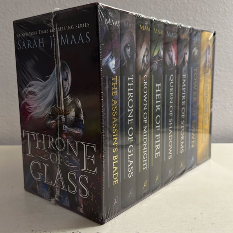 洋書 5 books, Sarah J. Mass, Throne of Glass The Throne of Glass Series Books 1 - 8 Set by Sarah J Maas