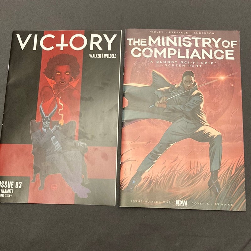 Victory #3 and The Ministry of Compliance #1