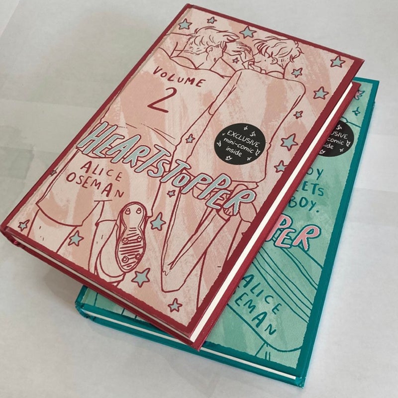 Heartstopper Vol 1 waterstones exclusive by Alice Oseman, Paperback