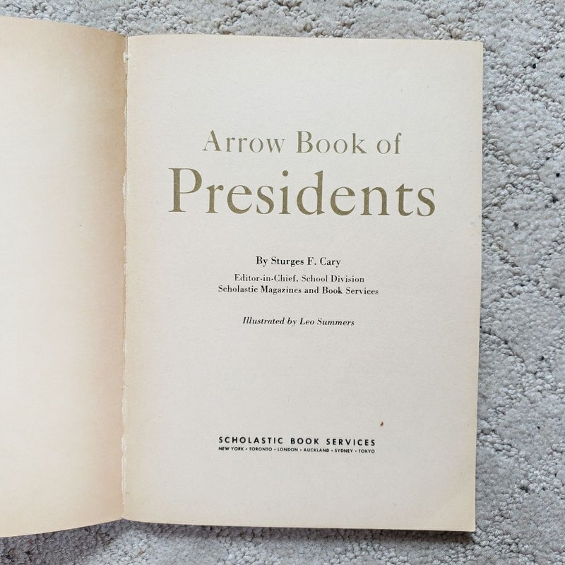 Arrow Book of Presidents (4th Printing, 1973)