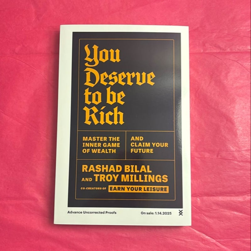 You Deserve to Be Rich