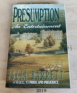 Signed Book ~ Presumption ~ by Julia Barrett