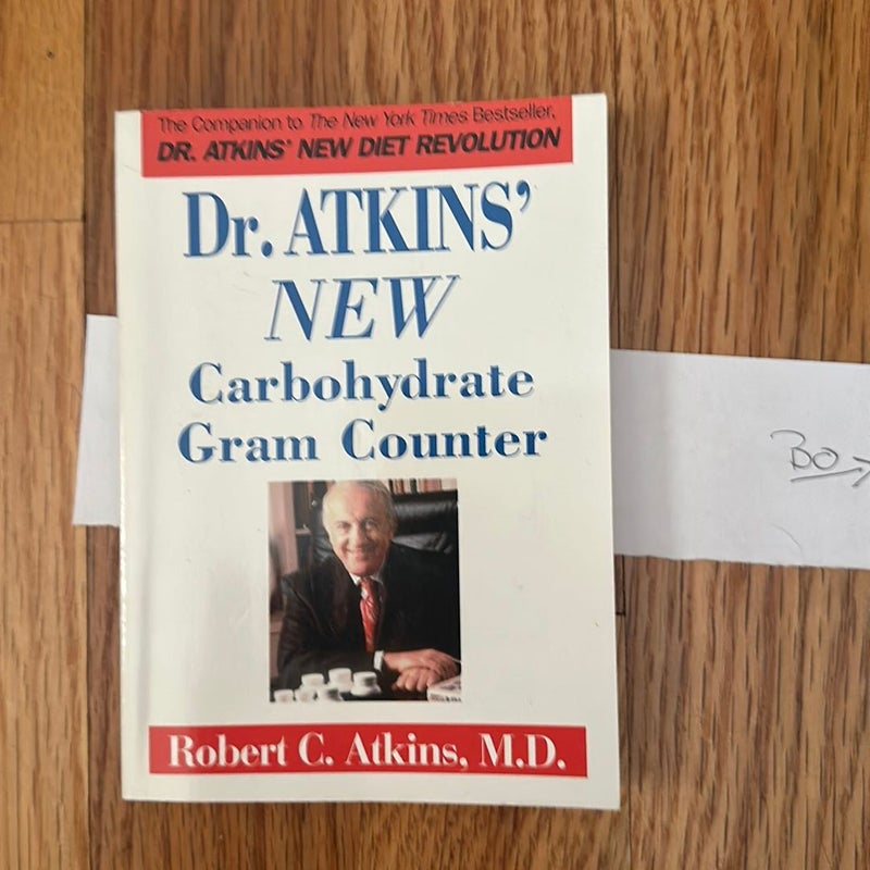 Dr. Atkins' New Carbohydrate Gram Counter