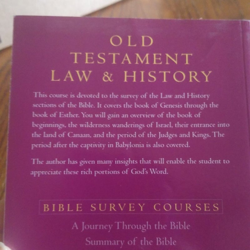 ⭐ Old Testament Law & History