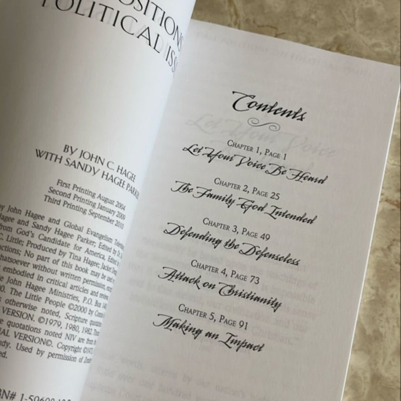 Bible Positions on Political Issues 