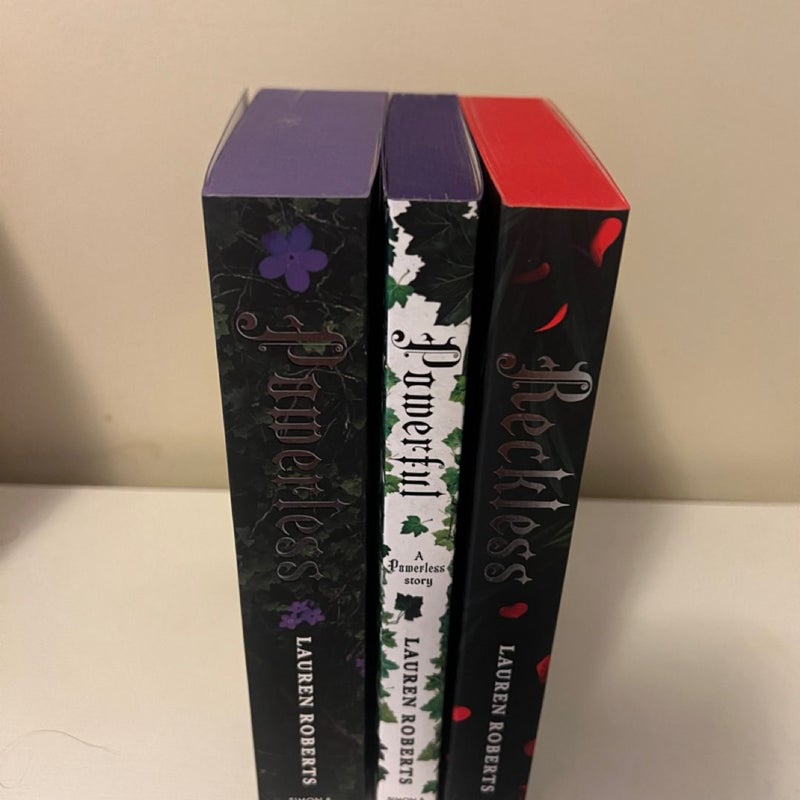 Powerless Trilogy Waterstone Exclusive Paperback Editions