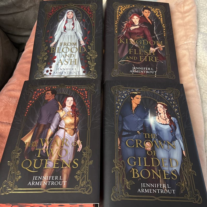 Illumicrate From Blood and Ash Books 1-4