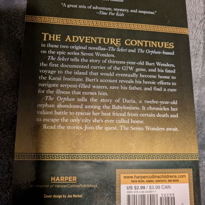Seven Wonders Journals: the Select and the Orphan