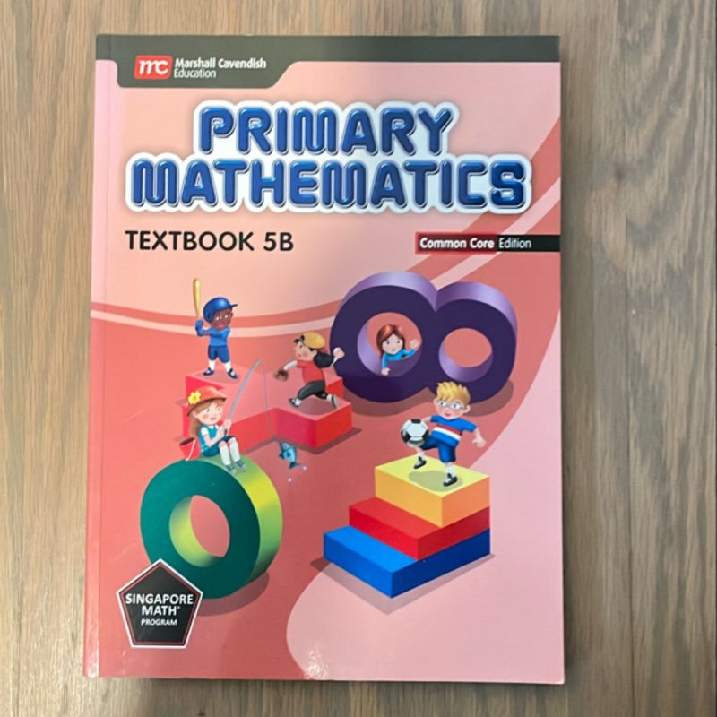 Singapore Math 5B Primary Mathematics textbook