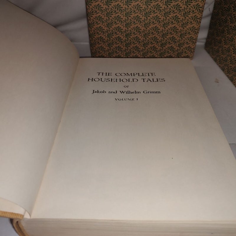 Grimm's Fairy Tales Volume 1 & 2 1962 The Heritage Press