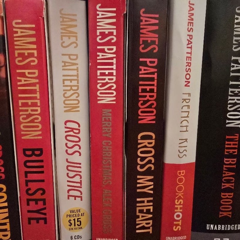 James Patterson Audiobook CD Lot of 18