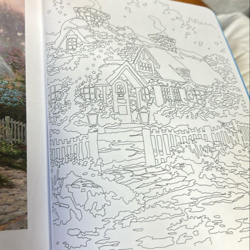 Posh Adult Coloring Book: Thomas Kinkade Designs for Inspiration and Relaxation