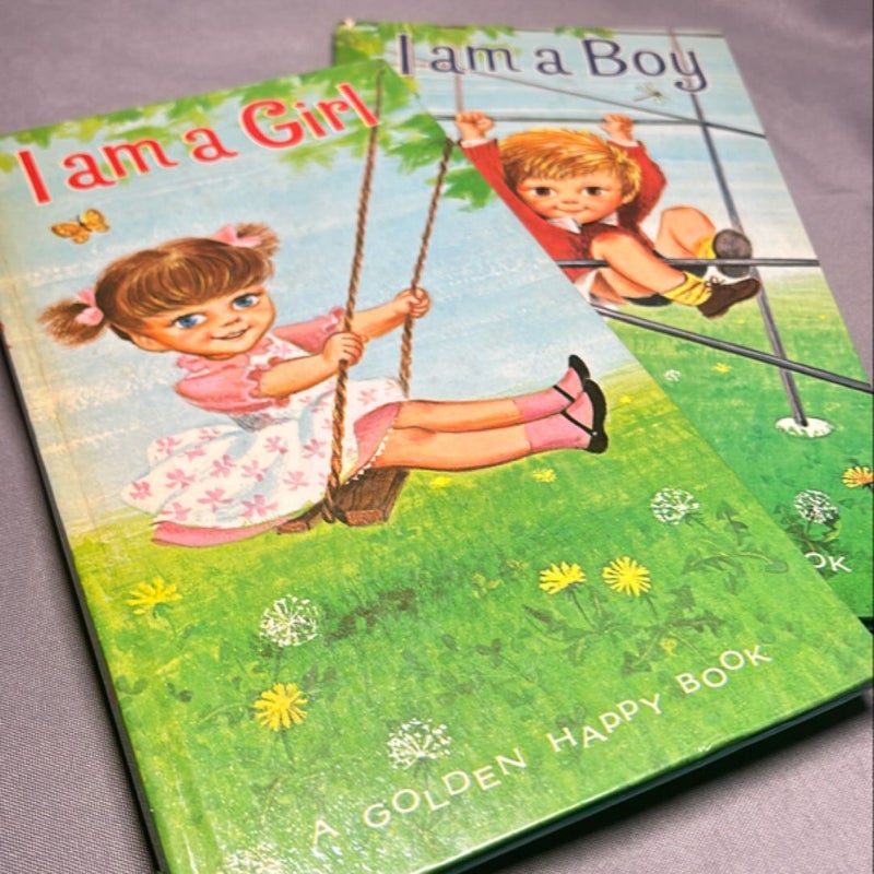 Set of 2:    I Am a Girl   I Am a Boy