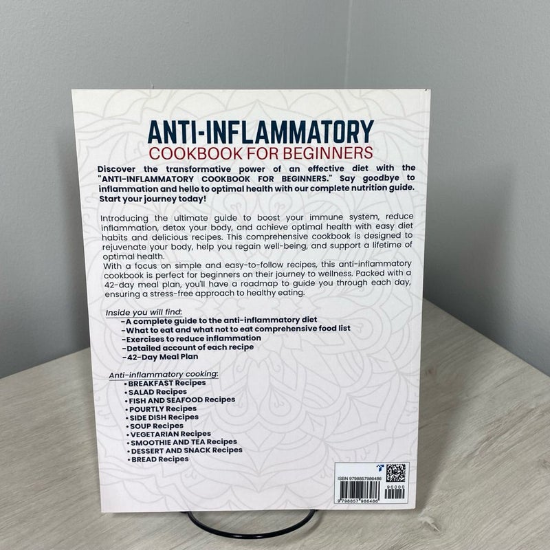 2023 Anti-Inflammatory Cookbook for Beginners