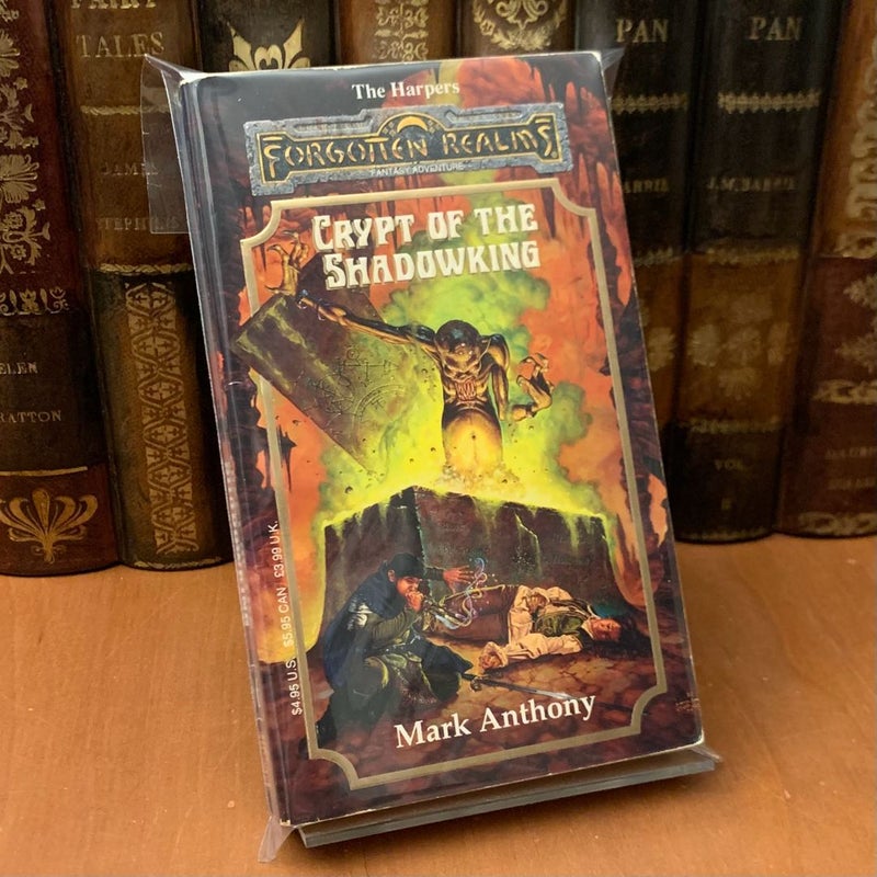 Forgotten Realms: Crypt of the Shadowking, Harpers 6, First Edition First Printing