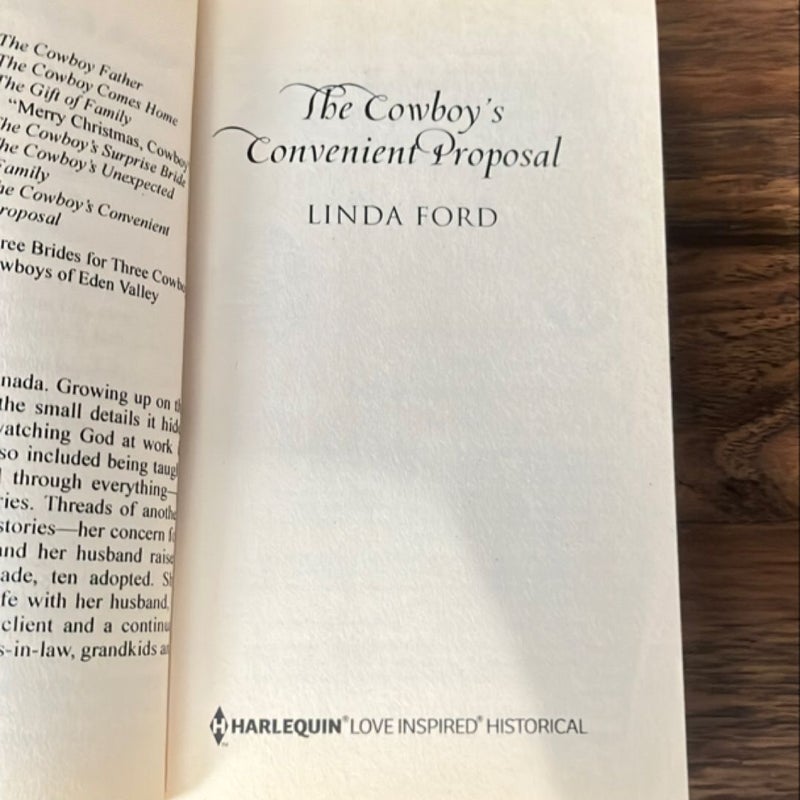 The Cowboy's Convenient Proposal