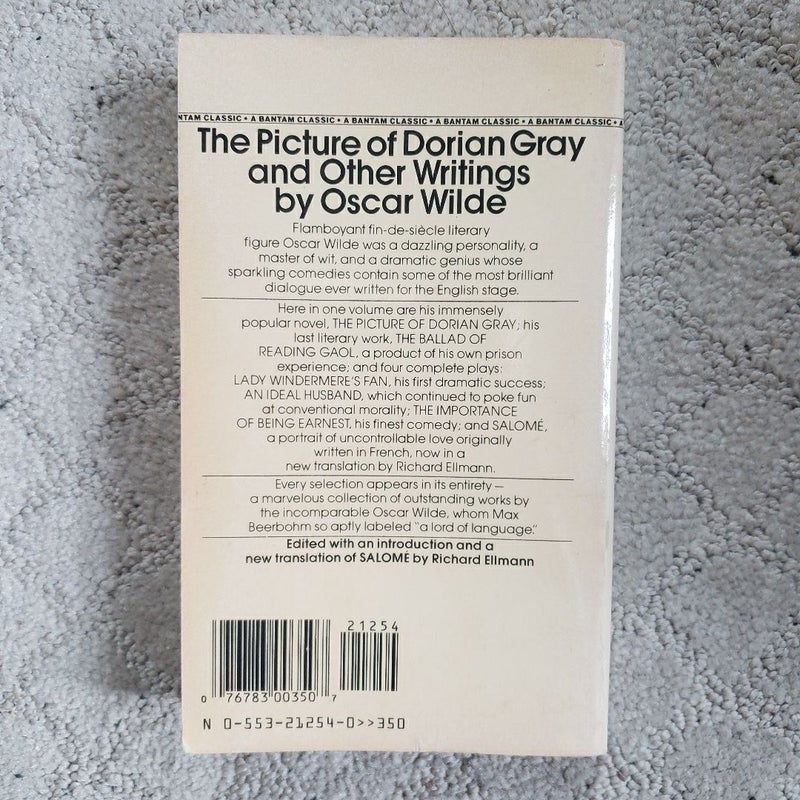 The Picture of Dorian Gray and Other Writings (6th Bantam Classic Printing, 1988)
