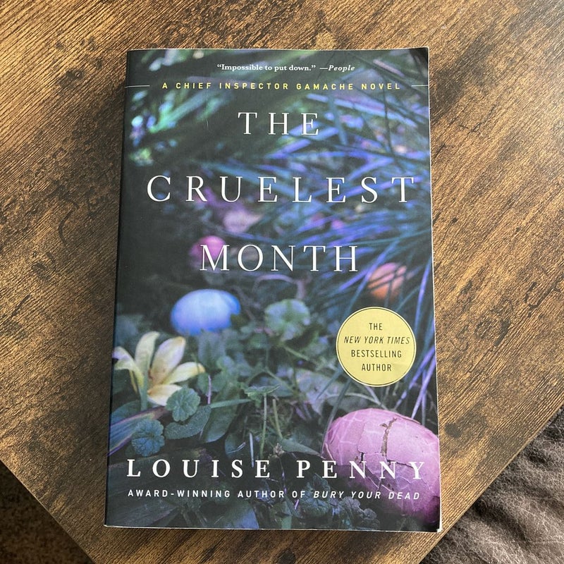 The Cruelest Month - (Chief Inspector Gamache Novel) by Louise Penny ( Paperback)