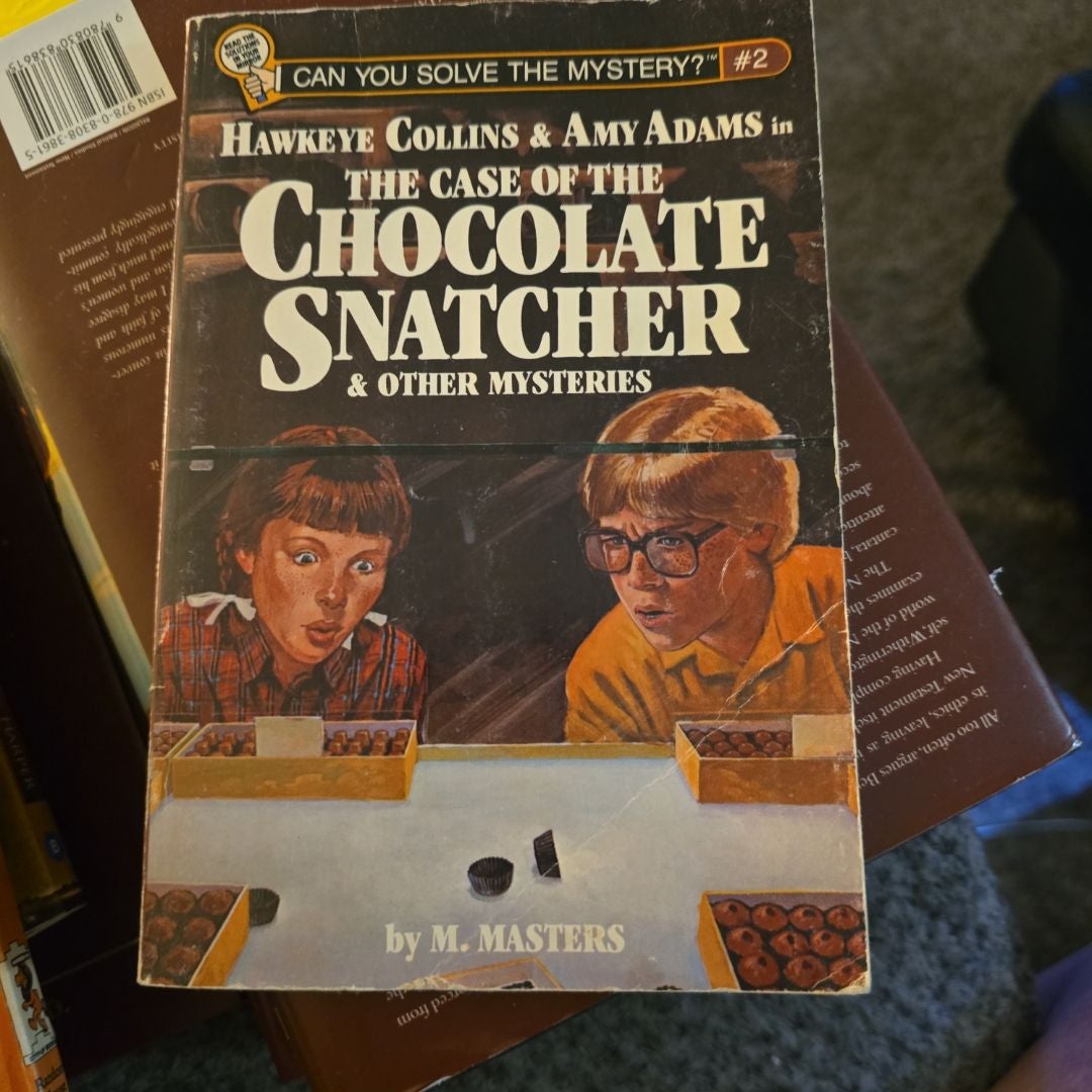 Hawkeye Collins and Amy Adams in The Case of the Chocolate Snatcher