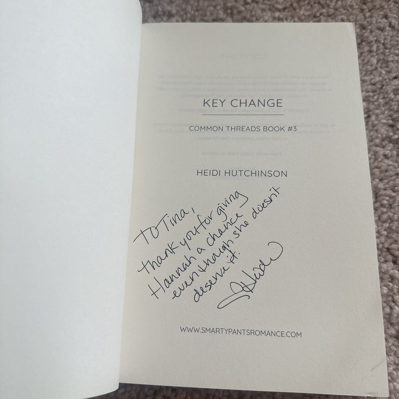 Key Change by Smartypants Romance, Paperback Pangobooks