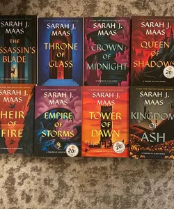 Throne of Glass Series Collection 8-Book Set by Sarah J. Maas