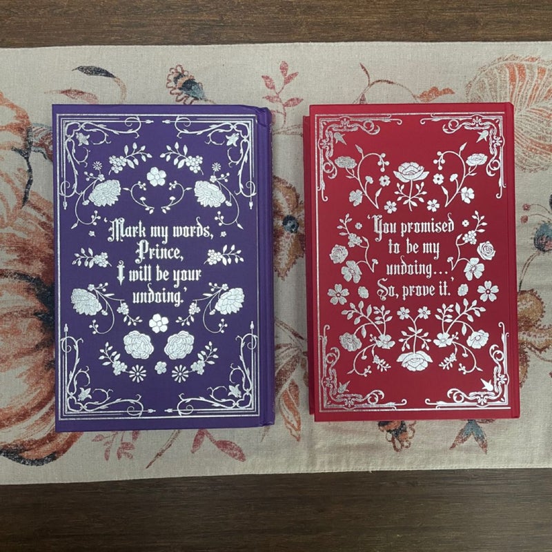 Waterstones Deluxe Editions of Powerless & Reckless by Lauren Roberts