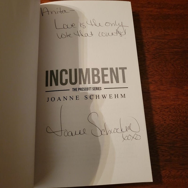 Incumbent SIGNED