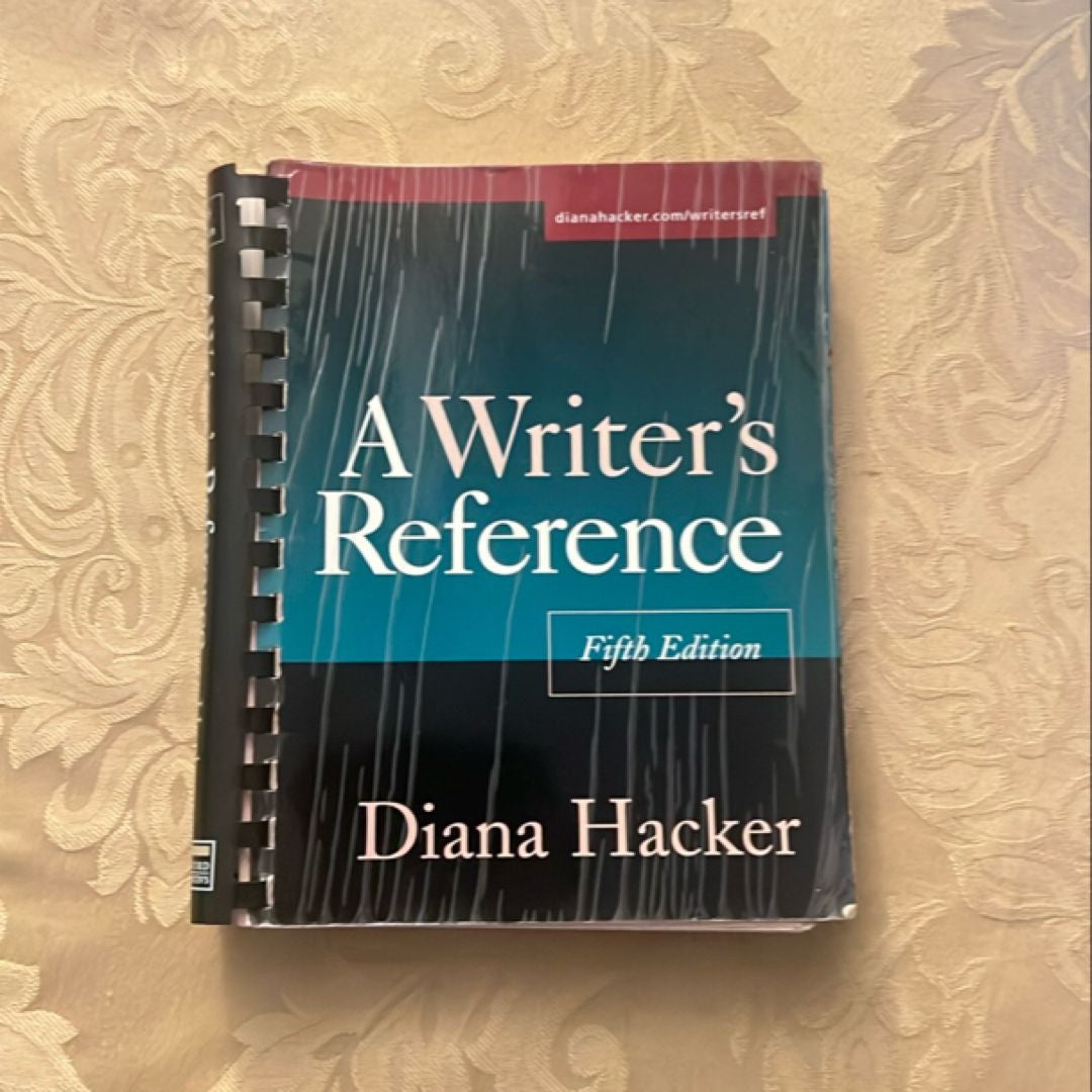 A Writer's Reference