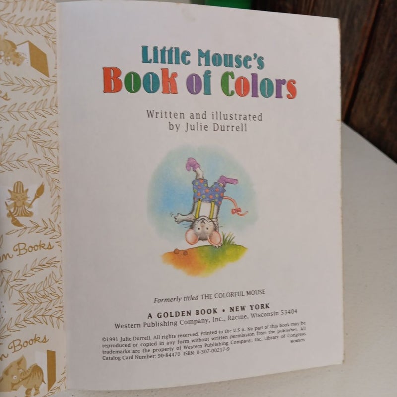 Little Mouse's Book of Colors