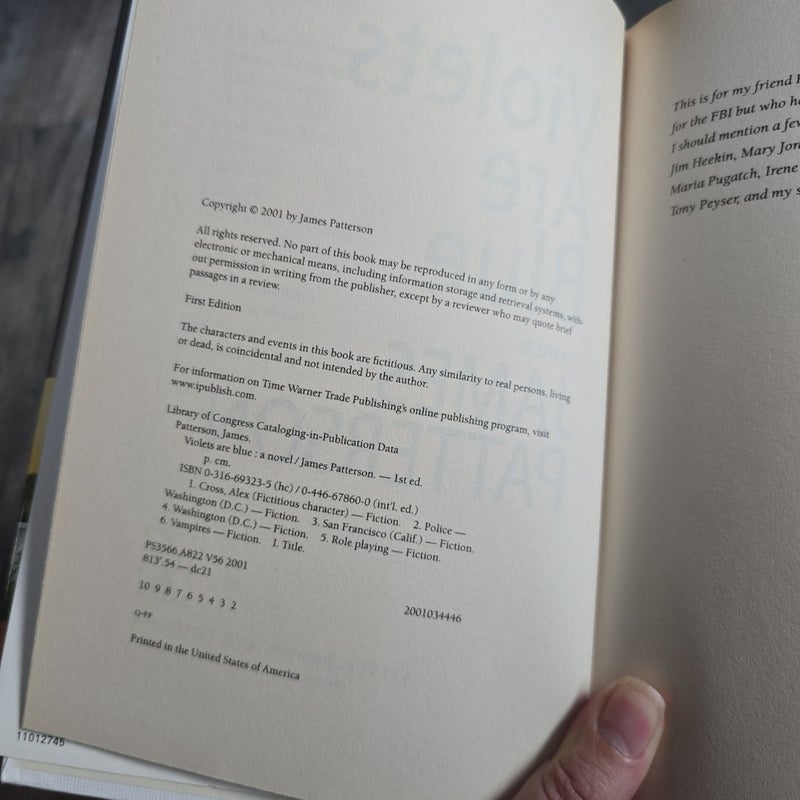 Violets Are Blue *First Edition*
