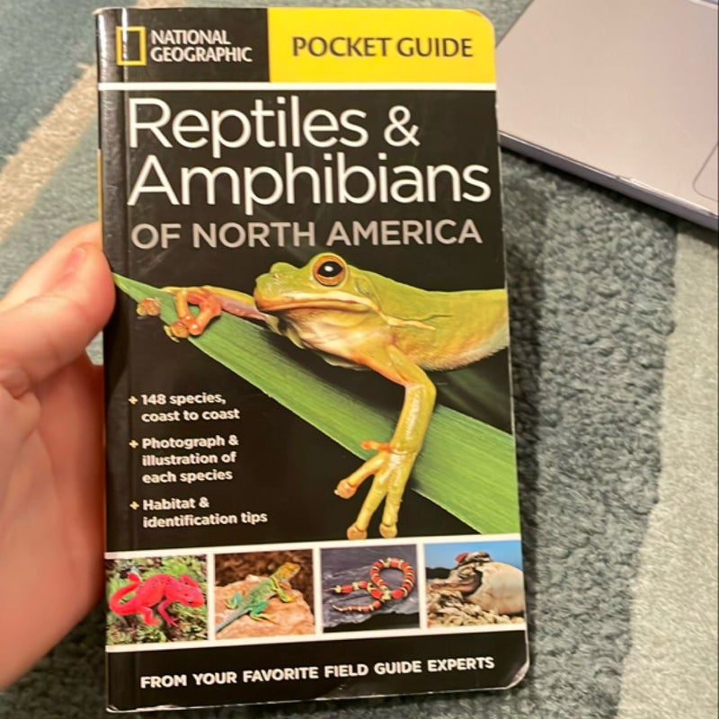 National Geographic Pocket Guide to Reptiles and Amphibians of North America