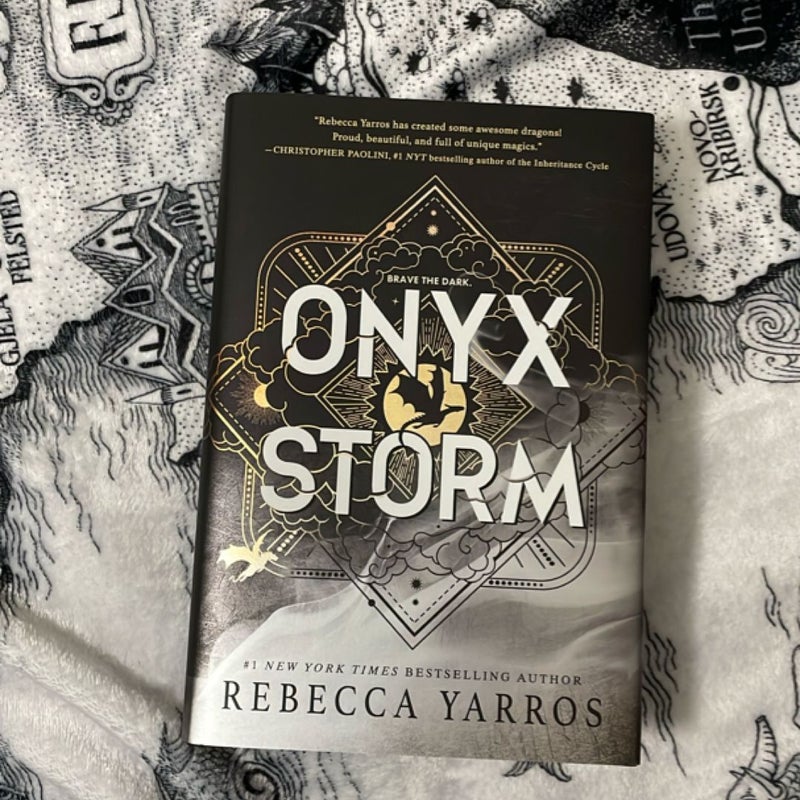 Onyx Storm SIGNED