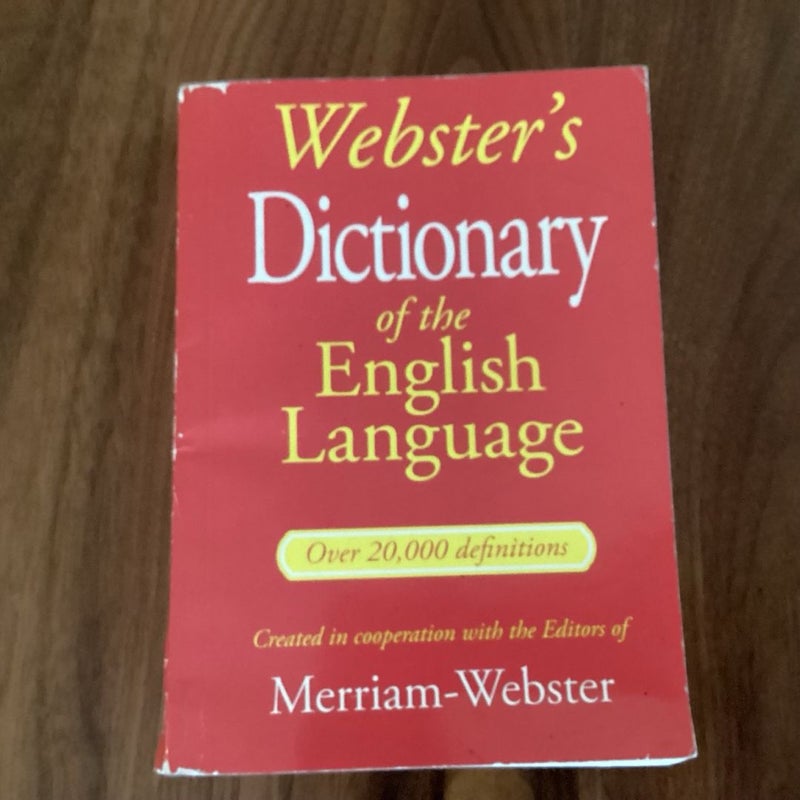 Bendon Webster's Dictionary Of The English Language 