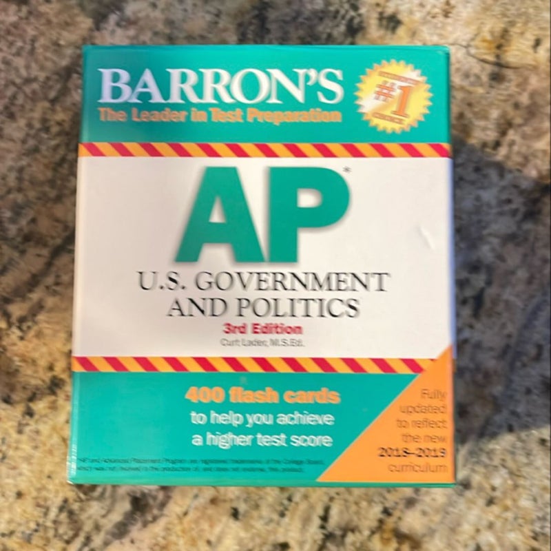 AP U. S. Government and Politics Flash Cards