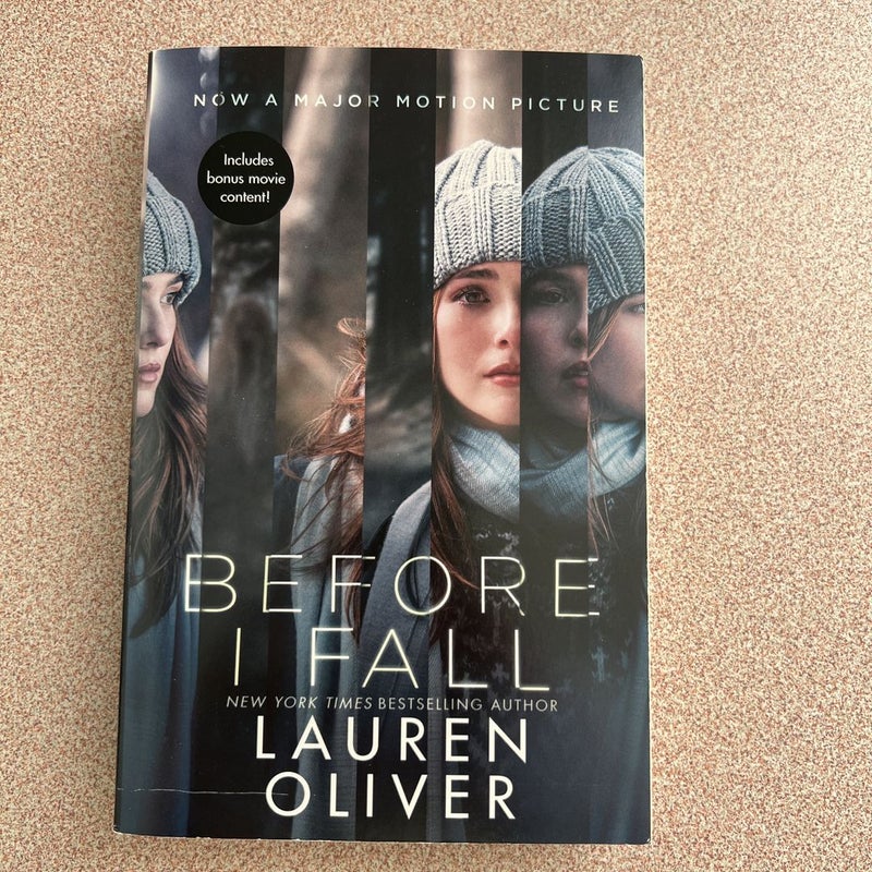 Before I Fall Movie Tie-In Edition